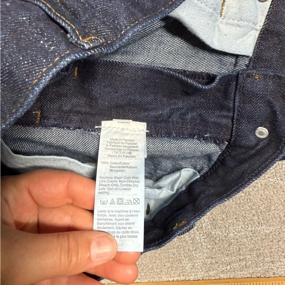 J. Crew Selvedge Denim Mens Blue Slim Jean 31x30